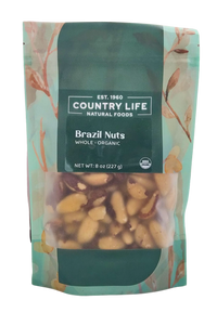 Organic Brazil Nuts, Whole - Country Life Natural Foods